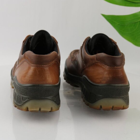 Ecco Men's Track25 Hiking Boot Size 43 9 Bison Brown Goretex Waterproof  Lace Up - Picture 7 of 15